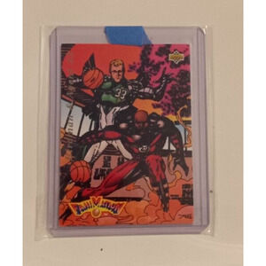 1993 Upper Deck Larry Bird Michael Jordan FaniMation Birdman And Agent 23 #510